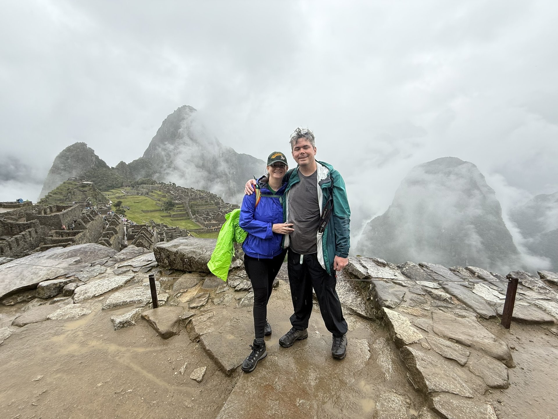 Us again, the rain stopped