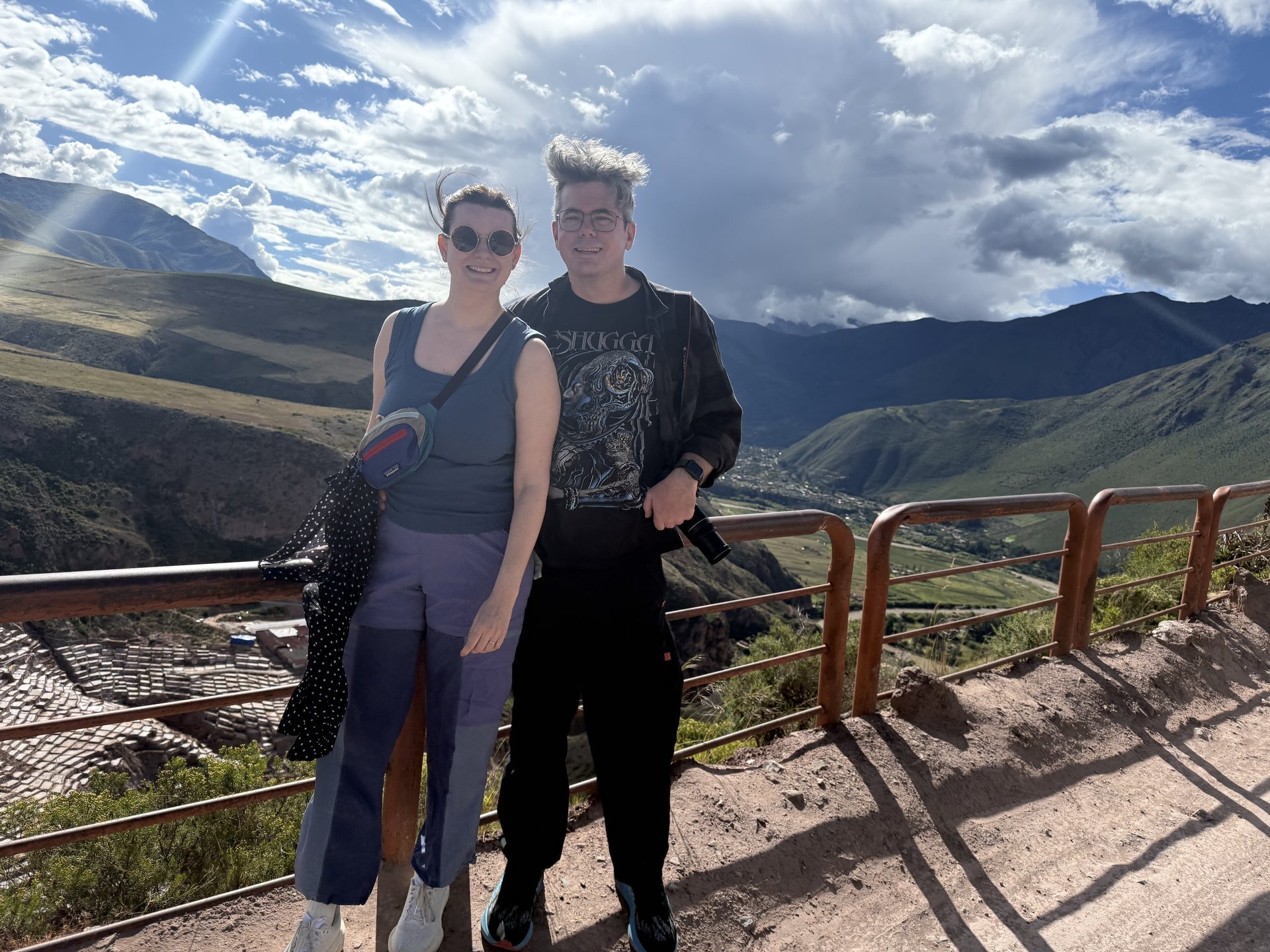 Maras Salt Mines Selfie